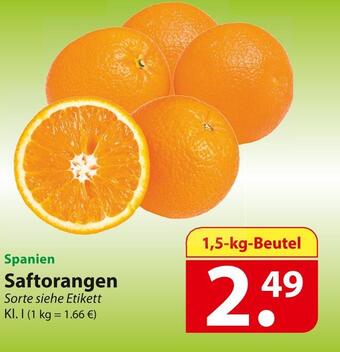 Famila Nord Ost Saftorangen Angebot