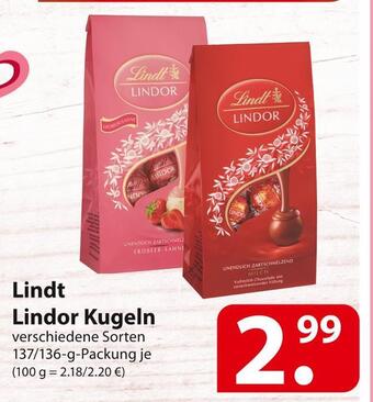 Famila Nord Ost Lindt lindor kugeln Angebot