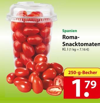 Famila Nord Ost Roma-snacktomaten Angebot