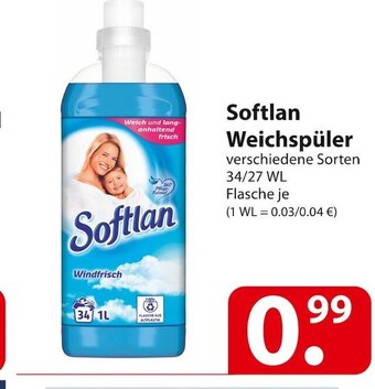 Famila Nord Ost Softlan weichspüler Angebot