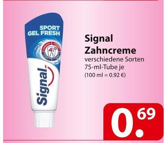 Famila Nord Ost Signal zahncreme Angebot
