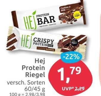 Budni Hej protein riegel Angebot
