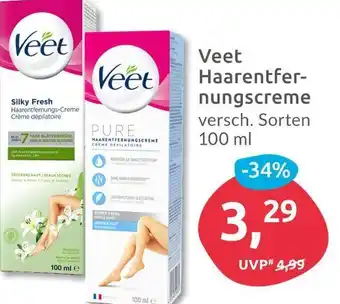 Budni Veet haarentfernungscreme Angebot