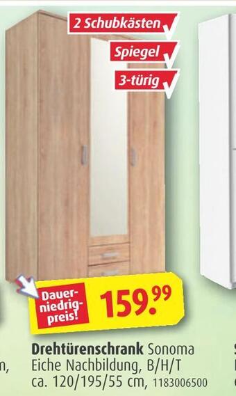 ROLLER Drehtürenschrank Angebot