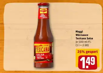 REWE Maggi würzsauce texicana salsa Angebot