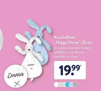 Aldi Süd Kuschelhase „happy Horse” 25 Cm Angebot