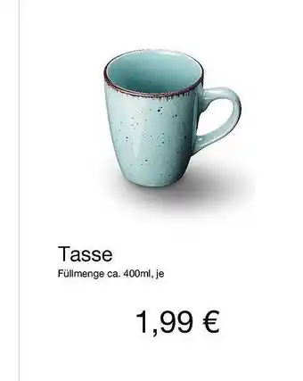 KiK Tasse Angebot