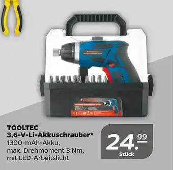 NETTO Tooltec Akkuschrauber Angebot