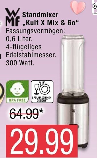 Marktkauf WMF Standmixer Kult X Mix & Go Angebot