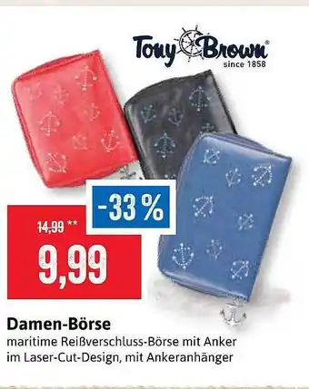 Stolz Tony Brown Damen-börse Angebot