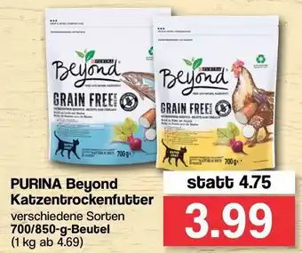 Famila Nord West Purina Beyond Katzentrockenfutter 700/850g Beutel Angebot