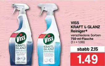 Famila Nord West Viss Kraft & Glanz Reiniger 750ml Angebot