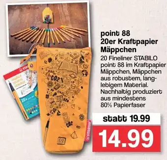 Famila Nord West point 88 20er Kraftpapier Mäppchen Angebot