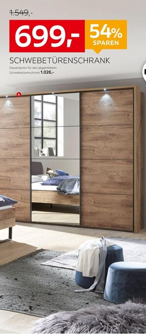 XXXLutz Xora schwebetürenschrank Angebot