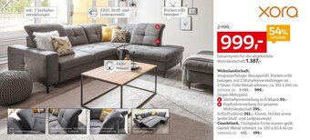 XXXLutz Xora wohnlandschaft oder couchtisch Angebot