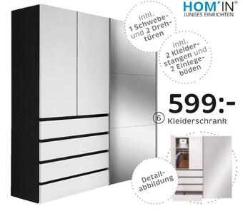 XXXLutz Hom´in kleiderschrank Angebot