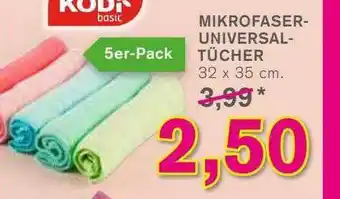 KODi Mikrofaser-universal-tücher Angebot