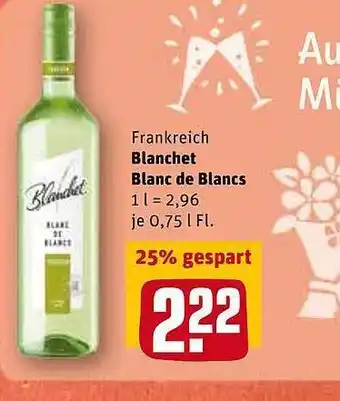 REWE Frankreich Blanchet Blanc De Blancs Angebot