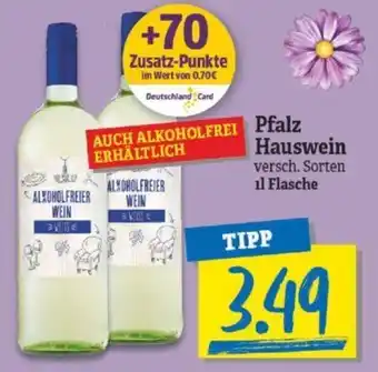 NP Discount Pfalz Hauswein 1L Flasche Angebot