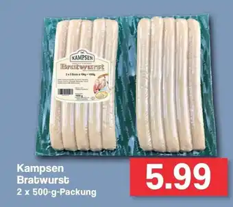 Famila Nord West Kampsen Bratwurst 2x500g Angebot