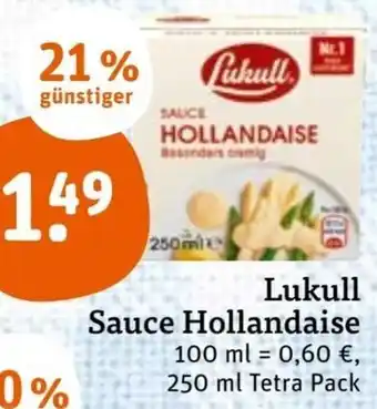 tegut Lukull Sauce Hollandaise 250 ml Angebot