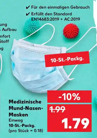 Kaufland Medizinische Mund Nasen Masken Angebot