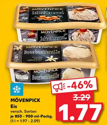 Kaufland Mövenpick Eis 850-900ml Angebot