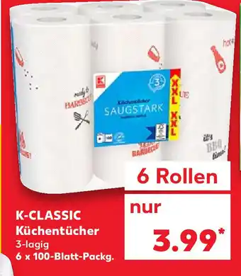 Kaufland K-Classic Küchentücher Angebot