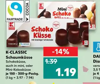 Kaufland K-Classic Schaumküsse 150-300g Angebot