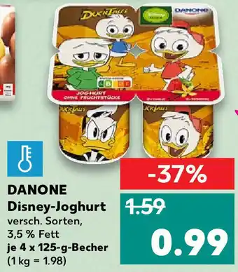 Kaufland Danone Disney Joghurt 4x125g Becher Angebot