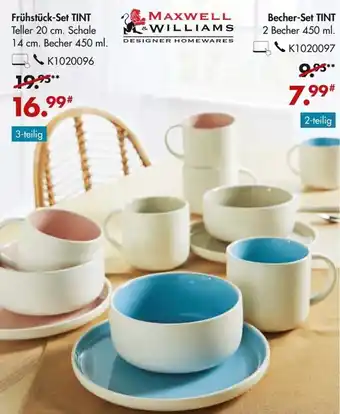 Galeria Früstücks Set TINT oder Becher Set TINT Angebot
