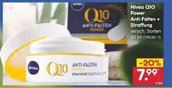 Netto Marken-Discount Nivea Q10 Power Anti-falten + Straffung Angebot