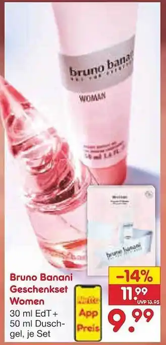 Netto Marken-Discount Bruno Banani Geschenkset Women Angebot