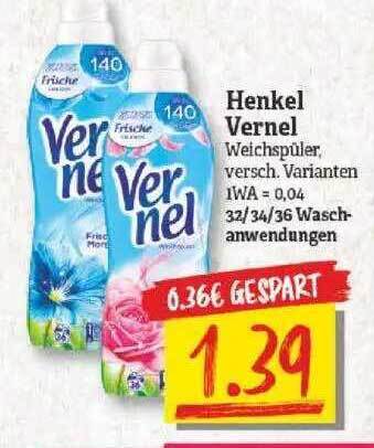 Vernel Gulpembe Henkel Vernel Angebot Bei E-Center – LECAGR