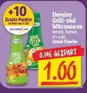 NP Discount Develey Grill- Und Würzsaucen Angebot