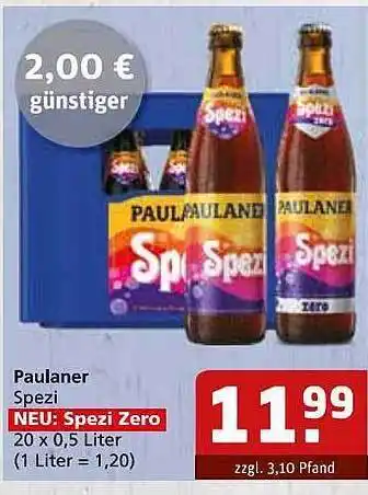 Sagasser Paulaner Spezi Angebot