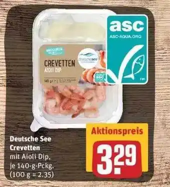 REWE Deutsches See Crevetten Angebot