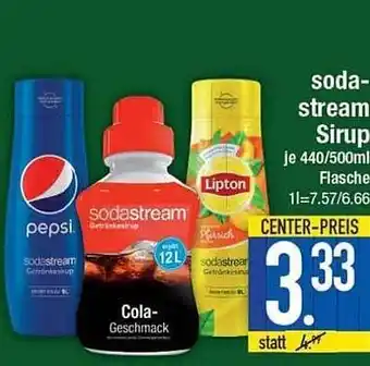 E-Center Soda Stream Sirup Angebot