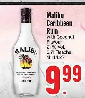 Edeka Malibu Caribbean Rum Angebot