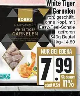 Edeka Edeka Genussmomente White Tiger Garnelen Angebot