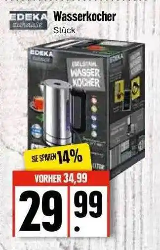 Edeka Edeka Zuhause Wasserkocher Angebot