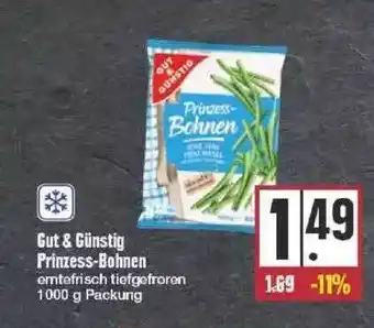 Edeka Gut & Günstig Prinzess-bohnen Angebot