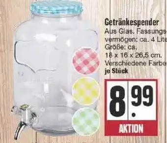 Edeka Getränkespender Angebot