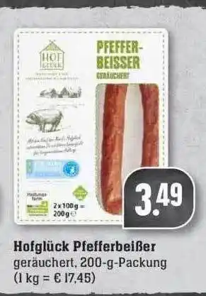 Edeka Hofglück Pfefferbeißer Angebot