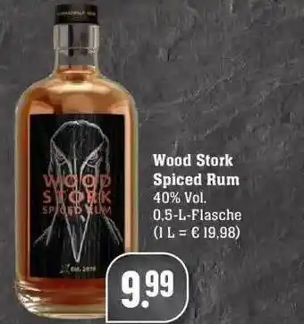 Edeka Wood Stork Spiced Rum Angebot