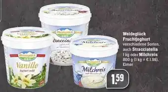 Edeka Weideglück Fruchtjoghurt Auch Stracciatella Oder Milchreis Angebot