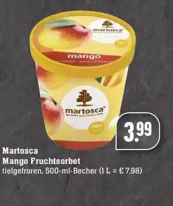 Edeka Martosca Mango Fruchtsorbet Angebot