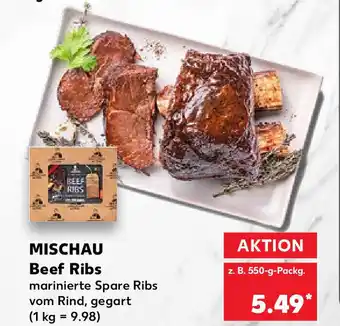 Kaufland Mischau Beef Ribs 550g Angebot