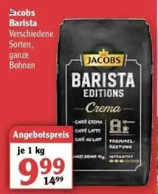 Globus Jacobs Barista Angebot