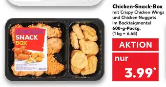 Kaufland Chicken Snack Box 600g Angebot